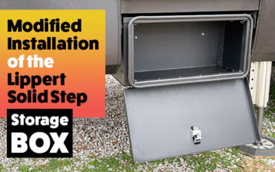 Lippert Solid Step Storage Box Installation & Review + RV Step Removal